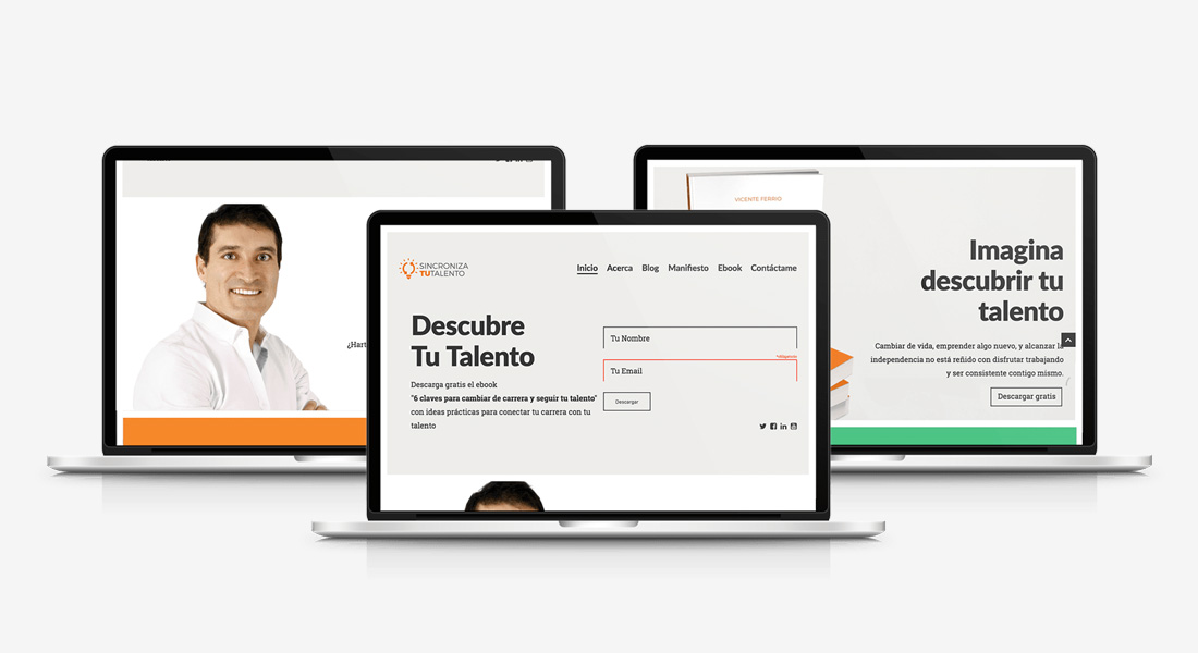 sincronizatutalento website